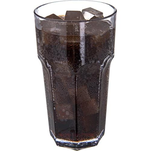 Carlisle FoodService Products Louis Tall Tumbler for Restaurants, Catering, Kitchens, Plastic, 32 Ounces, Clear, (Pack of 24)