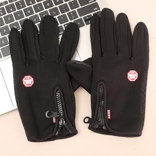 Winter Waterproof Ski Snow Warm Gloves, Windproof Thermal with Touchscreen Fingers, for Running Outdoor Sports Daily Work