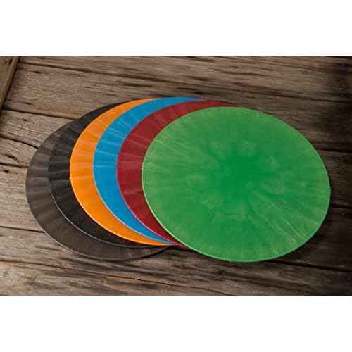 Speedball 12 Inch Round Universal Pottery Wheel Bat, Green, for Ceramics and Clay Work
