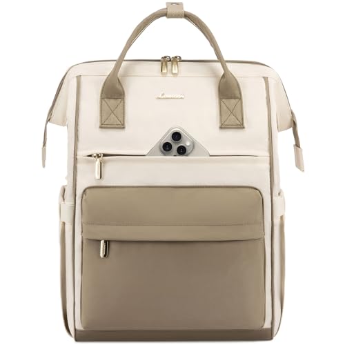 LOVEVOOK Laptop Backpack for Women,15.6 Inch Work Teacher Nurse Bag,Business Computer Backpack Purse with USB Port,Stylish...