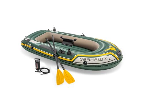 INTEX 68347EP Seahawk 2 Inflatable Boat Set Capacity