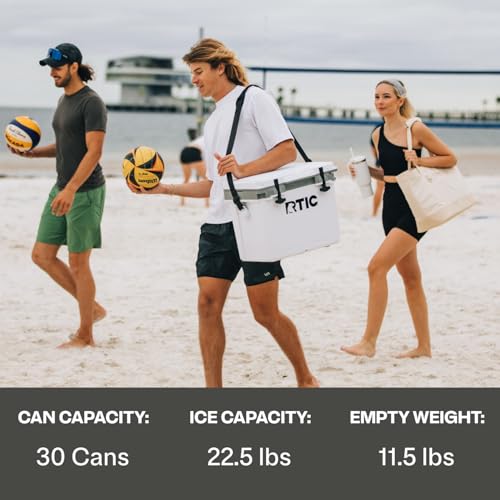 RTIC Ultra-Light 22 Quart Hard Cooler Insulated Portable Ice Chest Box for Drink, Beverage, Beach, Camping, Picnic, Fishin...