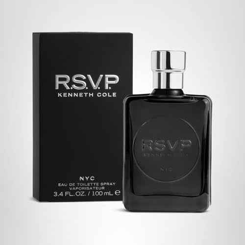 Kenneth Cole RSVP Eau De Toilette Spray for Men, 3.4 Fl oz