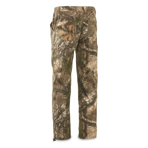 Guide Gear 6 Pocket Camo Pants for Men for Hunting with Cargo Pockets