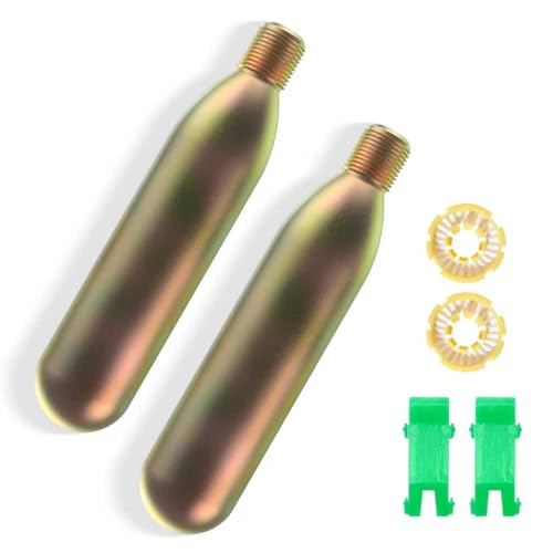24 Gram CO2 Cartridge for Life Vest, Auto/Manual PFD Life Jacket Rearming Kit, Metal Cartridge for Life Jacket CO2 Cartrid...