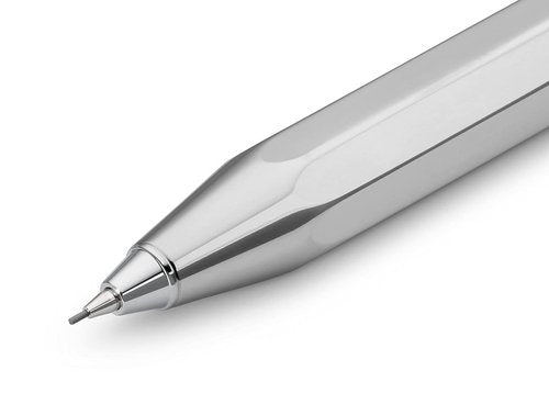 Kaweco AL SPORT Mechanical Pencil Raw 0.7mm HB I Exclusive Mechanical Pencil with 0.7 mm Lead Refill I Aluminium Pencil 10.5 cm