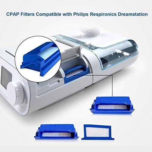 52Pcs CPAP Filters Compatible with Dream Station CPAP Machine, Replacement Filter Kit Includes 16 Pollen Filter and 36 Disposable Ultra-Fine Filters - CPAP Supplies