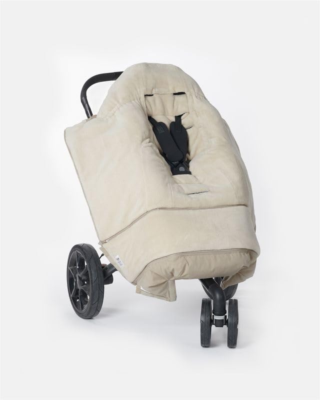7AM Enfant Stroller & Carseat Footmuff - Adjustable Winter Car Seat & Stroller Zipper Blanket for Boy & Girl, Multi Purpos...