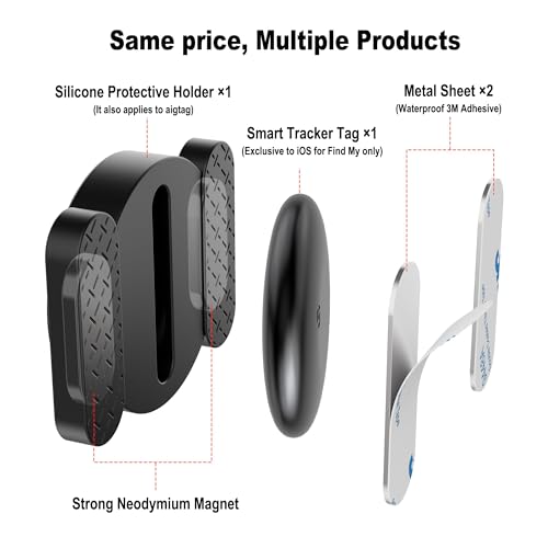 Car GPS Tracker for Vehicles Worldwide GPS Tracker for Vehicles Work with Find My (iOS Only), Car Vehicle Tracking Anti-Lo...