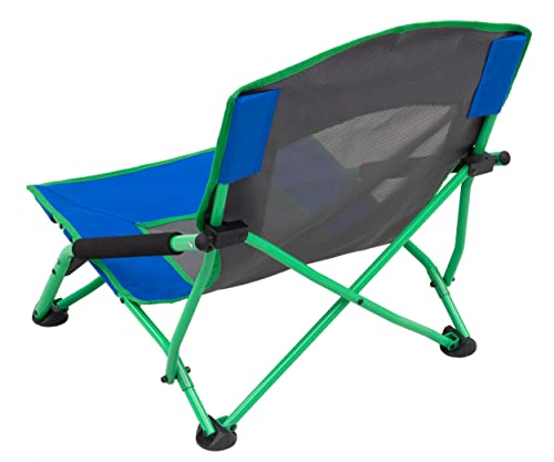 ALPS Mountaineering Rendezvous Low Camping Chairs for Adults with Arms, Cool Mesh Center, Powder Coated Steel Frame, Compa...