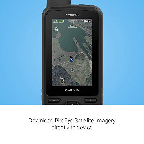 Garmin GPSMAP 66s, Handheld Hiking GPS with 3” Color Display and GPS/GLONASS/Galileo Support (Renewed)