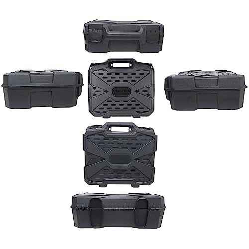 Case Club Pre-Cut 4 Pistol & Accessory Carrying Case