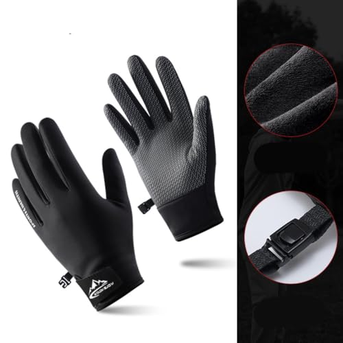 Winter Waterproof Ski Snow Warm Gloves for Women Men Windproof Cold Weather Thermal with Touchscreen Fingers for Cycling H...