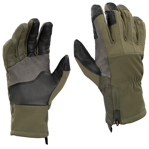 Vertx Men's Crisp Action Tactical Gloves, Water Resistant Breathable Gloves for Hunting Survival Outdoor Gear