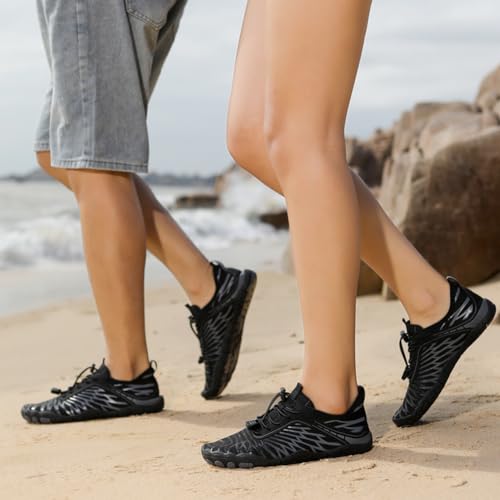 Hike Barefoot Shoes Womens Men Footwear,Pro-Healthy&Non-Slip Water Shoe for Women Men, Wide Toe Running Shoes Boots Sneake...