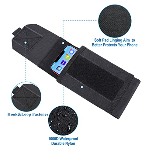 Universal Tactical MOLLE Holster Army Mobile Phone Belt Pouch EDC Security Pack Carry Accessory Kit Waist Bag Case Compati...