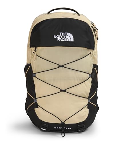 The North Face Borealis Commuter Laptop Backpack - Water Repellent, 16" Laptop Sleeve, Large Main Compartment, Gravel/TNF ...