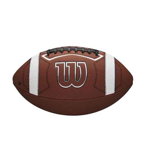 WILSON GST SpeedSkin One Football - Brown, Official Size