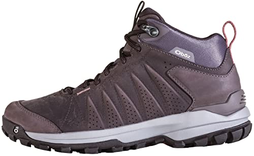 Oboz Women's Sypes Mid Leather B-Dry Waterproof Hiking Shoe
