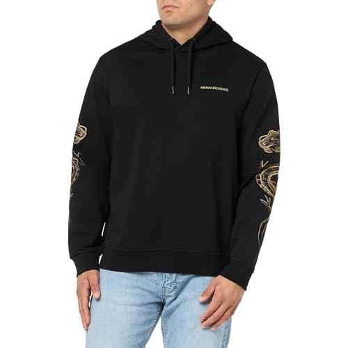 Armani Exchange Men's Limited Edition Lunar New Year Capsule Dragon Hoodie