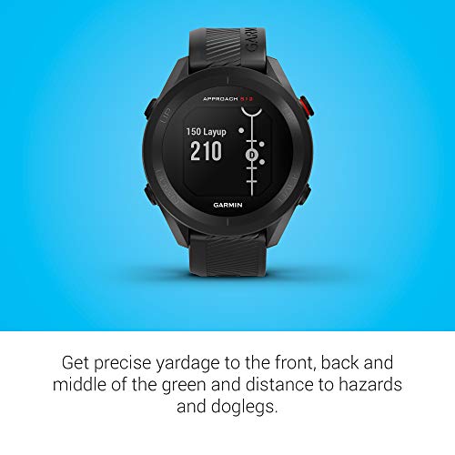 Garmin G010-N2472-00 Approach S12 42k+ Preloaded Courses Golf Watch Black - Certified (Renewed)