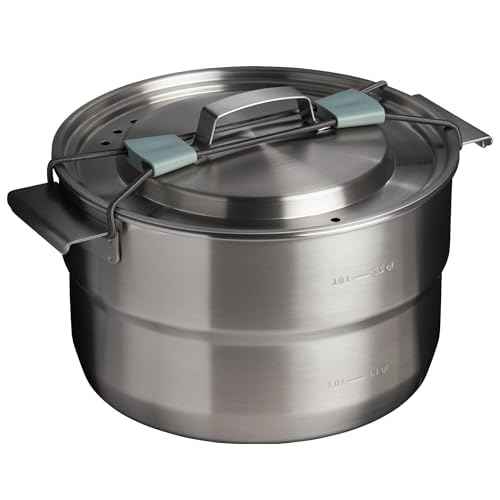Stanley Wildfare Core 26-Piece Complete Camp Kitchen Cook Set | 4 qt Pot with Lid, 8in Fry Pan | 4 Table Settings, Plates, Bowls, Utensils | Camping Essentials for Your Camp Kitchen | BPA-Free