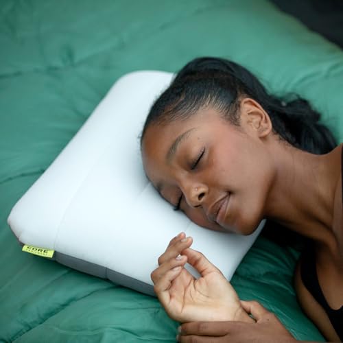 CORE Camping Pillow with Removable Cover | Lightweight, Compact, and Comfortable | Adjustable Support for Back, Side, and ...