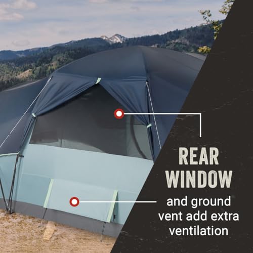 Coleman Skydome XL Large Family Tent with 5 Minute Setup, Weatherproof 8/12 Person Tent with Rainfly & Carry Bag, Fits Mul...