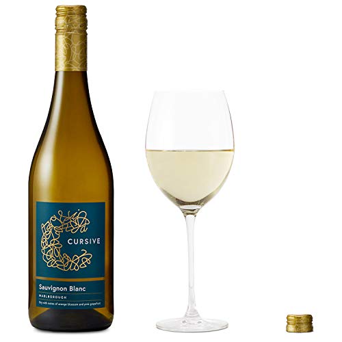 Cursive Sauvignon Blanc, Marlborough White Wine, 750 mL Bottle
