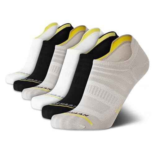 Cole Haan Men's Performance No Show Athletic Socks (6 Pairs)