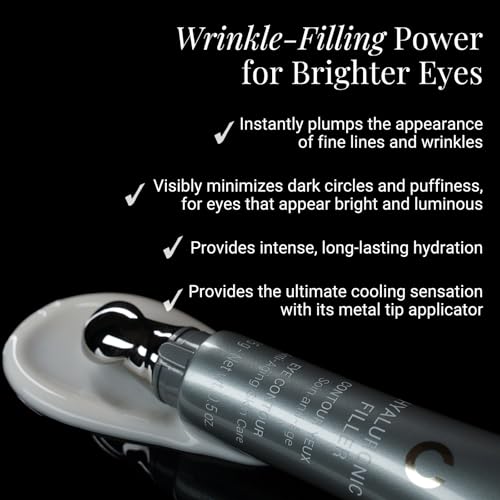 G.M. COLLIN Hyaluronic Filler Eye Contour | Revitalizing Anti-Aging Eye Cream for Visibly Reducing Wrinkles | With Hyaluronic Acid and Caffeine