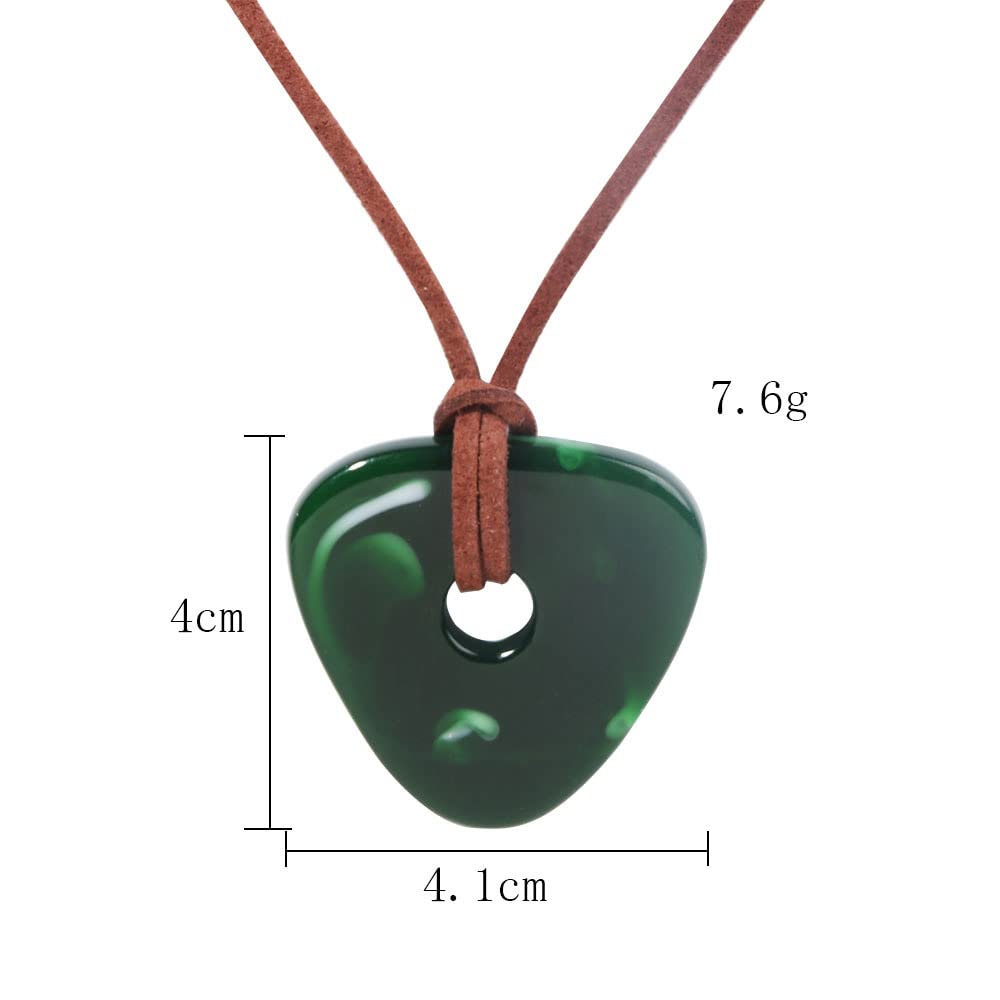 Key Seeing Stone Necklace Set - Halloween Costume Jewelry Gift for Women Men and Fans