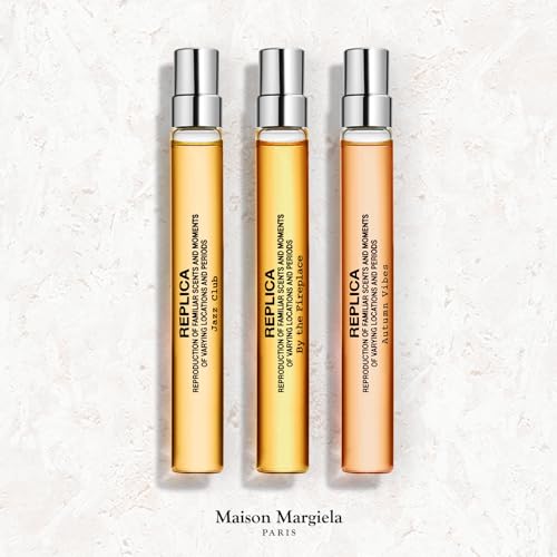 Maison Margiela - Replica - Warm & Spicy Fragrance Travel Set - Trio Fragrance Discovery Set - With Jazz Club, By the Fireplace, & Autumn Vibes - 0.3 Fl Oz Travel Size Each