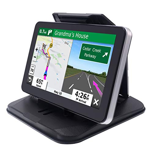 iSaddle Dashboard GPS Mount Holder - Universal Dashbaord Phone Tablet PC Navigation Holder for Garmin Nuvi Tomtom iPhone i...