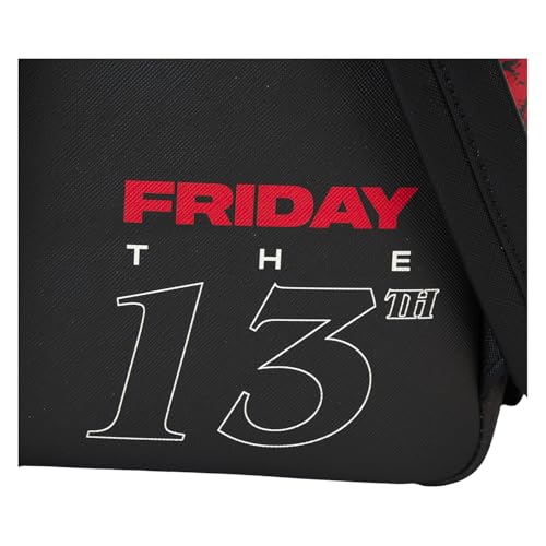 Loungefly Warner Brothers Friday The 13th I Heart Horror Mini Backpack