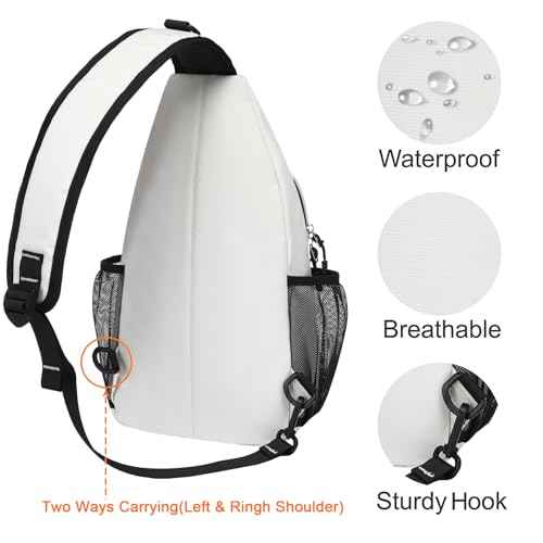 MOSISO Sling Backpack, Multipurpose Crossbody Shoulder Bag Travel Hiking Daypack