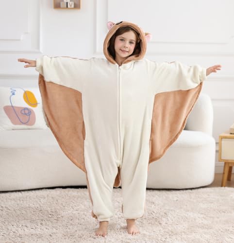 ATOZ Onesie for Kids, Animal Pajamas Halloween Cosplay Costume for Girls Boys