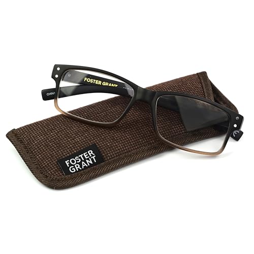 Foster Grant Men's Thomson Square Reading Glasses