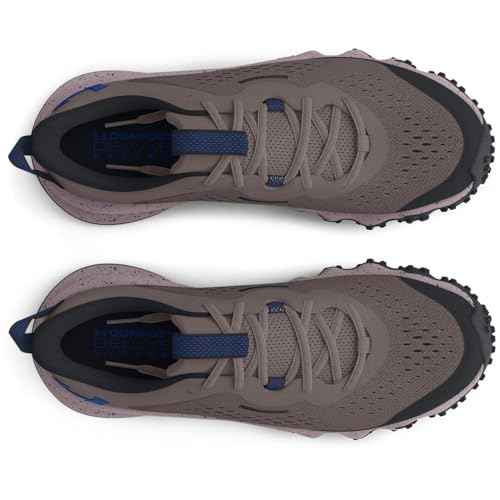 Under Armour Men's Charged Maven Trail, (204) Fresh Clay/Tetra Gray/Tech Blue, 14, US