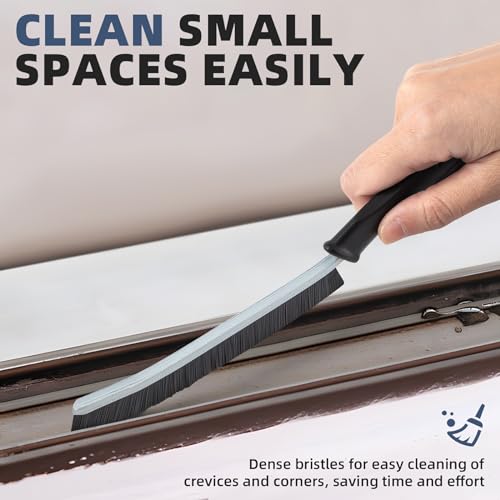 FOOGWEE Hard Bristle Crevice Cleaning Brush - Cleaning Tools for Household Use, Multifunctional Gap Cleaning Supplies for ...