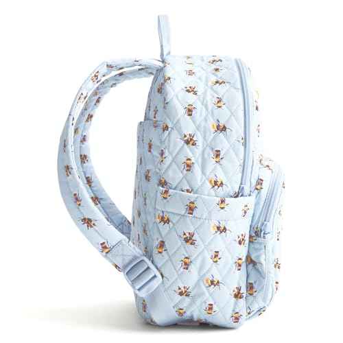 Vera Bradley Women's Premium Cotton Small Banbury Backpack, Bee's Knees, One Size