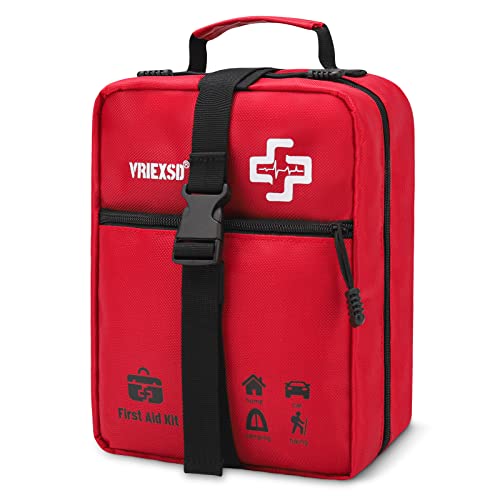 VRIEXSD 400 Piece Large First Aid Kit Premium Emergency Kits for Home, Office, Car, Outdoor, Hiking, Travel, Camping, Surv...