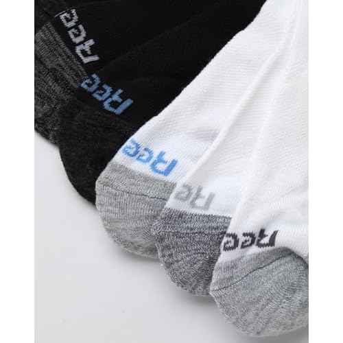 Reebok Women's Quarter Crew Socks - 12 Pack Performance Cushion Comfort Crew Socks - Athletic Socks for Women (4-10)