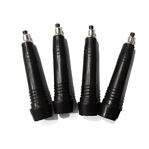 XINNIKESI Camper Accessories, 4 Pieces Carbon Steel Trekking Stick Tip Protectors Hiking Rod Tip Replacement for Hiking St...