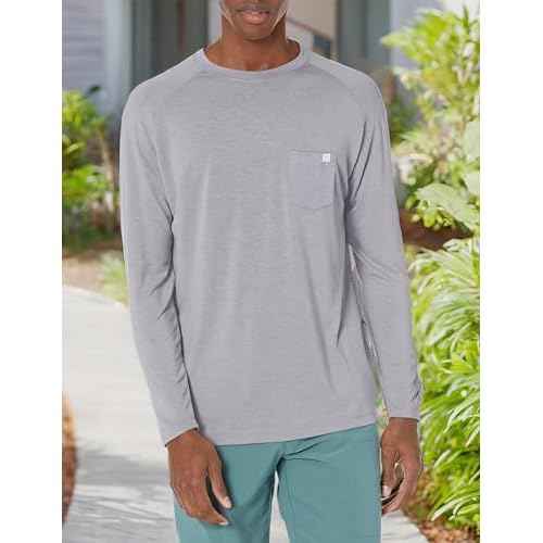 HUK Men's Waypoint Long Sleeve Performance T-Shirt +50 UPF