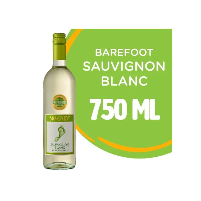 Barefoot Sauvignon Blanc, White Wine, 750 mL Bottle