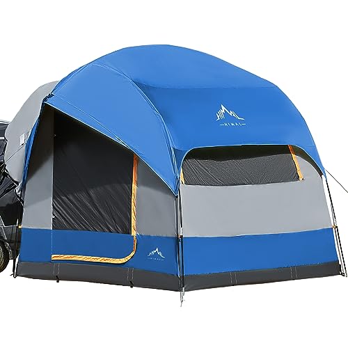 GoHimal SUV Tent for Camping, Waterproof PU3000mm Spacious Double Layer Design for 5-8 Person, Includes Rainfly and Storag...