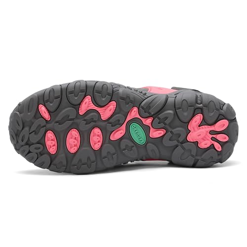 SAGUARO Men's Sport Sandals Adjustable Strap Closed Toe Outdoor Hiking Sandal Beach Water Shoes