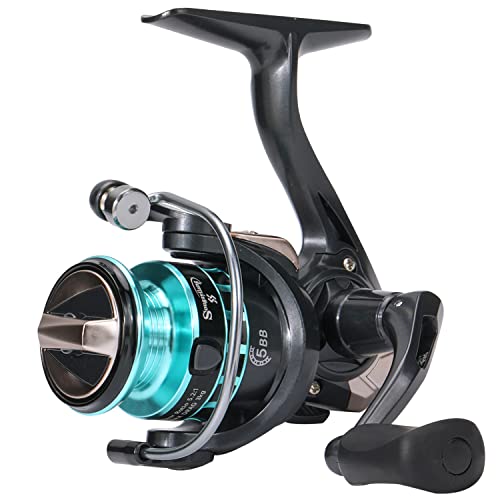 Sougayilang Ice Fishing Rod and Reel Combo, Ice Fishing Gear Complete Kit, Include Ice Jig and Ice Fishing Accessories, Sp...