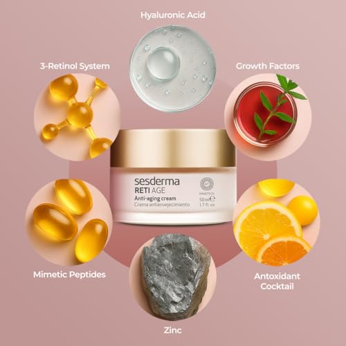Sesderma RETI AGE Anti-Aging Cream, 1.7 fl oz